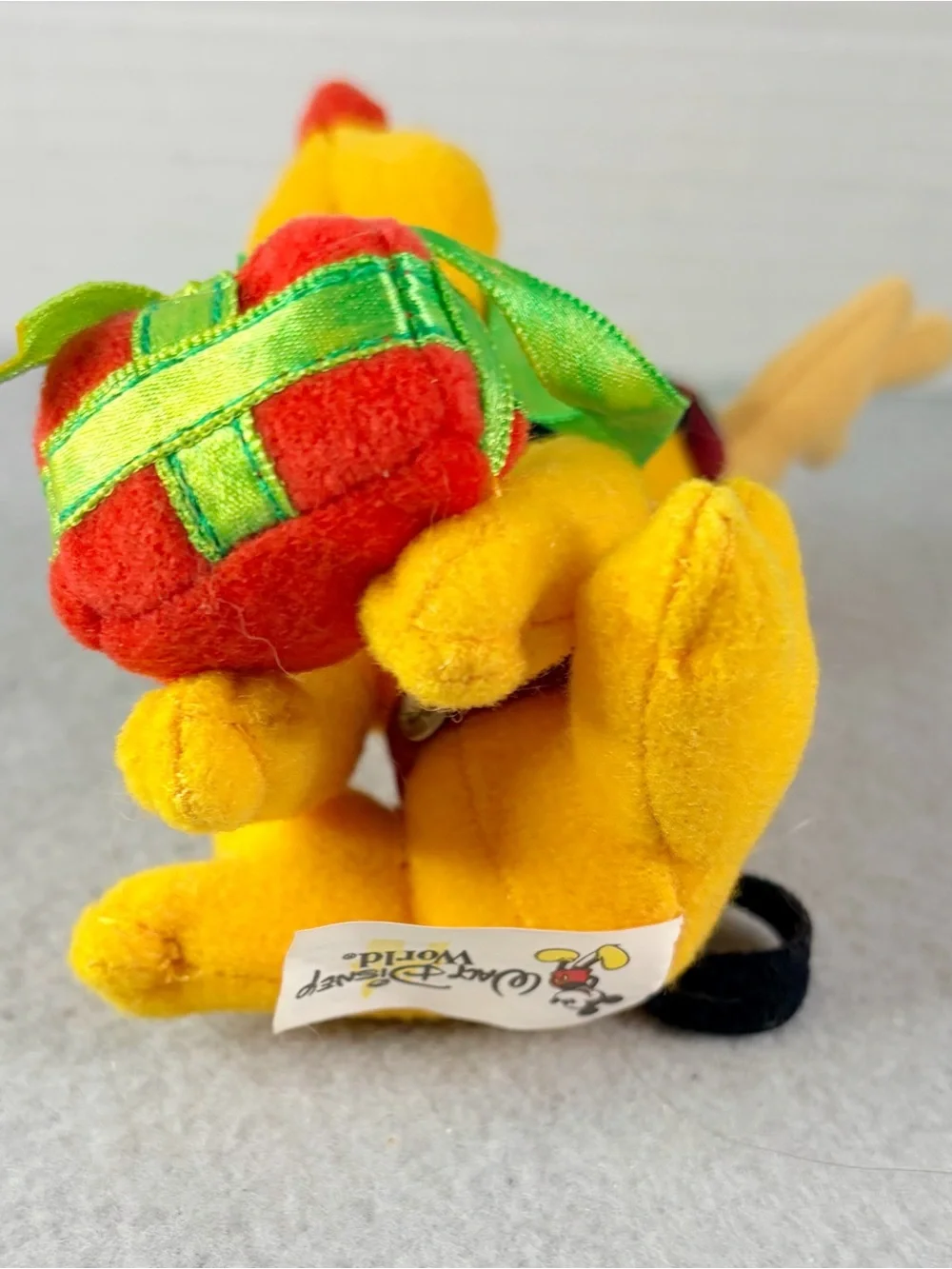 Walt Disney World Exclusive Pluto 4” Ornament Stuffed Plush Doll Christmas